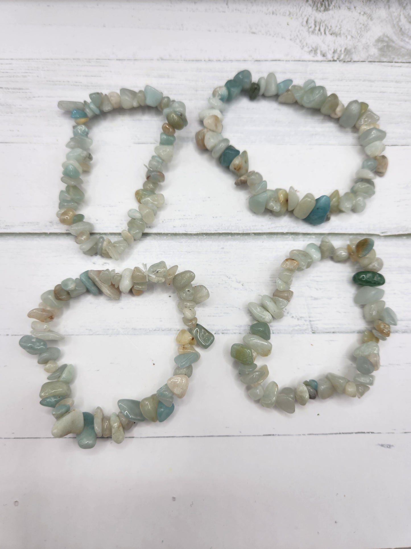 Natural Crystal Elastic Bracelets