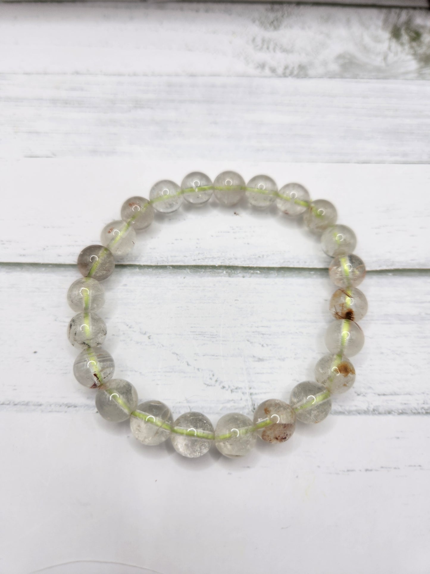 Natural Crystal Elastic Bracelets